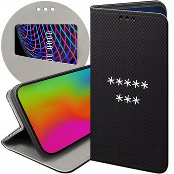 ETUI Z KLAPKĄ DO IPHONE 12 MINI WZORY Z NAPISAMI NAPISY TEKSTY FUTERAŁ CASE - Hello Case