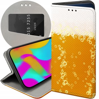 ETUI Z KLAPKĄ DO IPHONE 13 PRO MAX WZORY piwko PIWKO browarek FUTERAŁ CASE - Hello Case