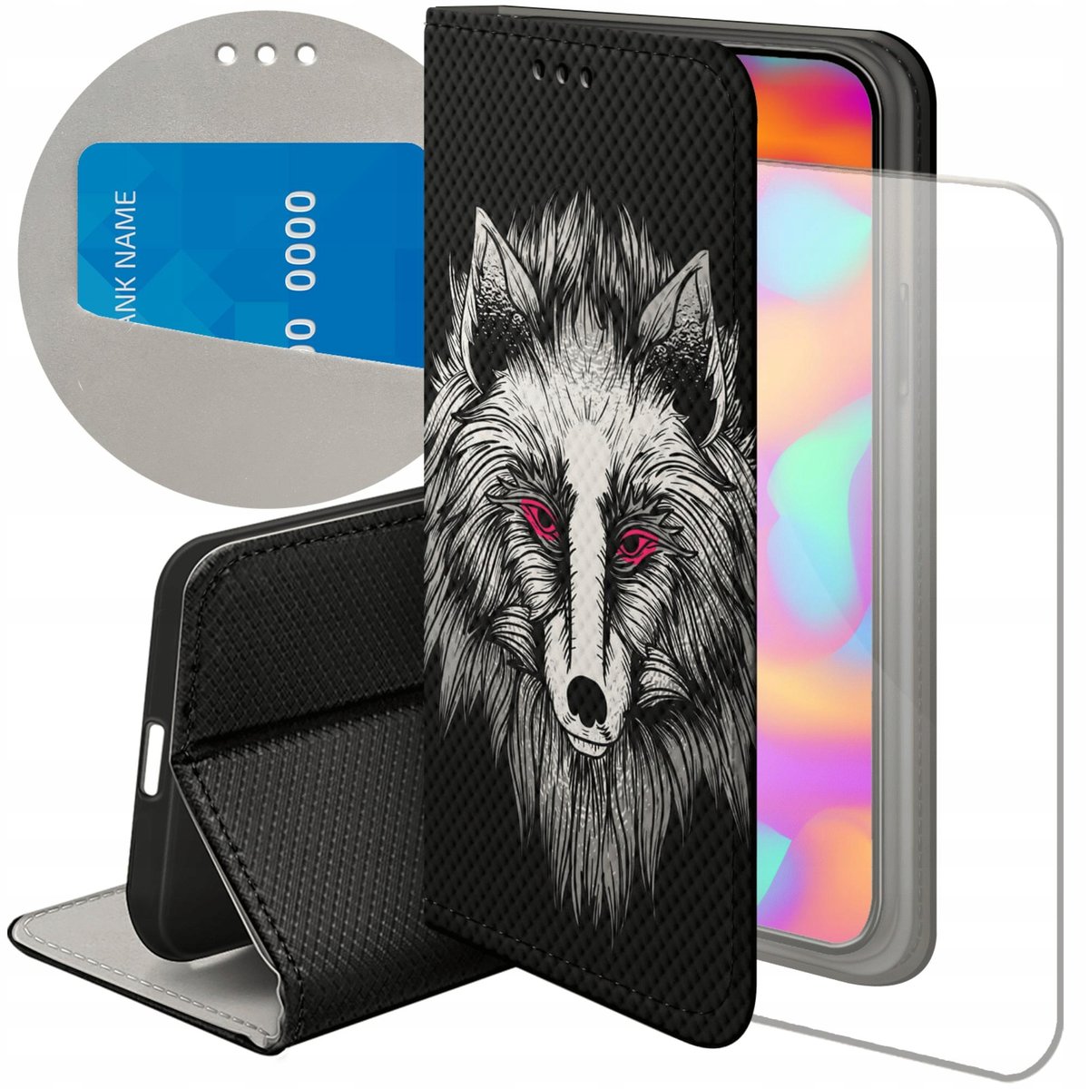 Coque IPhone Wolf Par DrippzApparel - Étui Fin Et Résistant