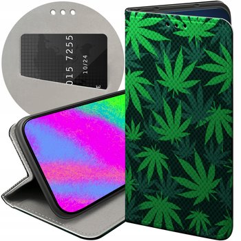 Etui Z Klapką Do Motorola Edge 50 Ultra Wzory Dla Palaczy Smoker Weed Joint - Hello Case