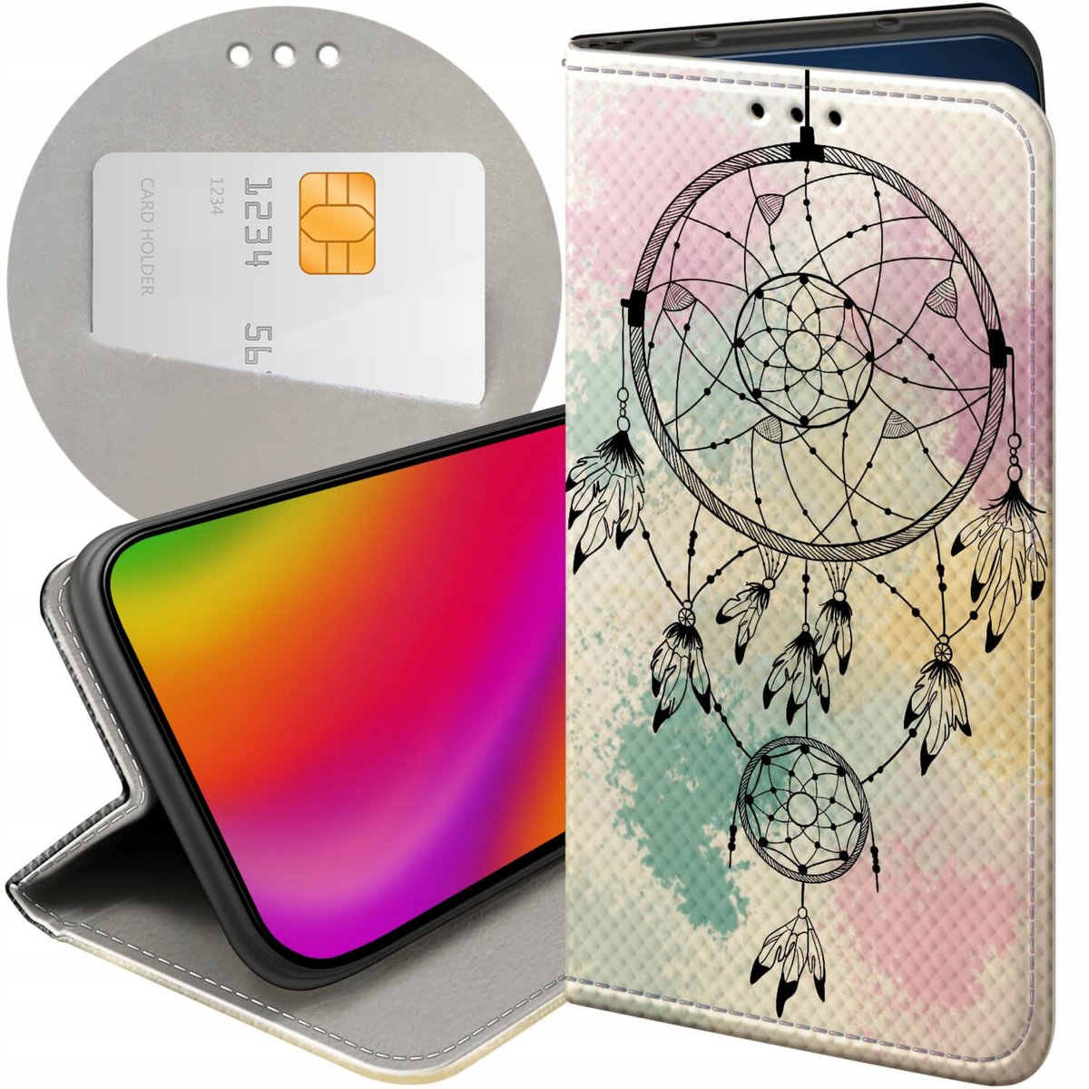 EasyShow Custodia per Motorola Moto E7 Power Portafoglio Pelle PU Protettiva Flip Cover con Supporto Stand ed Carta Fessura ed Cover di Pelle Cover per Motorola Moto E7 Power-Nero EasyShow Custodia per Motorola Moto E7 Power Portafoglio Pelle PU Protettiva Flip Cover con Supporto Stand ed Carta Fessura ed Cover di Pelle Cover per Motorola Moto E7 Power-Nero