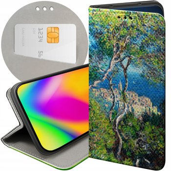 Etui Z Klapką Do Motorola Moto G05 / G15 / E15 Wzory Claude Monet Futerał - Hello Case
