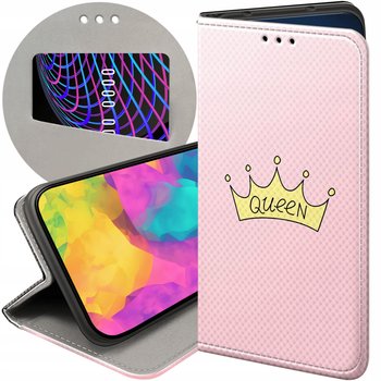 ETUI Z KLAPKĄ DO OPPO A15 / A15S WZORY KSIĘŻNICZKA QUEEN PRINCESS FUTERAŁ - Hello Case
