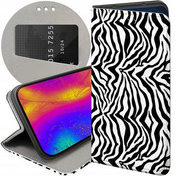 ETUI Z KLAPKĄ DO OPPO A38 4G WZORY CĘTKI ŁATKI FUTERAŁ POKROWIEC CASE - Hello Case