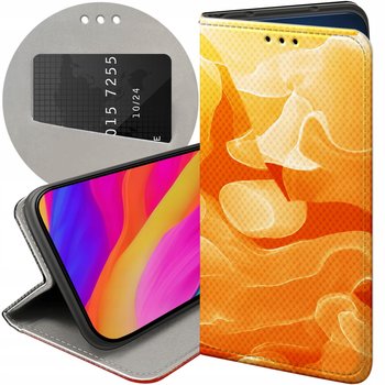 ETUI Z KLAPKĄ DO OPPO A53S / A53 2020 WZORY POMARAŃCZOWE POMARAŃCZE ORANGE - Hello Case