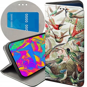 ETUI Z KLAPKĄ DO OPPO A57 2022 WZORY ERNST HAECKEL PRZYRODA BOTANIKA CASE - Hello Case