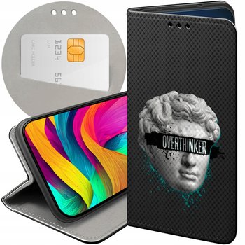 ETUI Z KLAPKĄ DO OPPO A78 5G / A58 5G WZORY FOTOGRAFIA OBRAZY FOTO FUTERAŁ - Hello Case