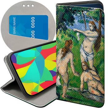 ETUI Z KLAPKĄ DO OPPO A78 5G / A58 5G WZORY PAUL CEZANNE PEJZAŻ PORTRET - Hello Case