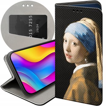 ETUI Z KLAPKĄ DO OPPO A78 5G / A58 5G WZORY VERMEER JOHANNES MALARZ FUTERAŁ - Hello Case