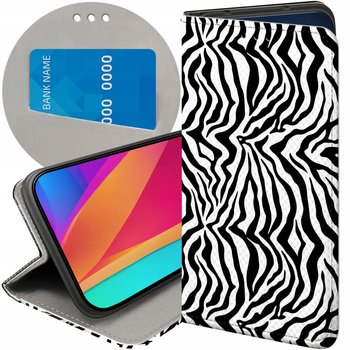 ETUI Z KLAPKĄ DO OPPO A79 5G WZORY CĘTKI ŁATKI FUTERAŁ POKROWIEC CASE - Hello Case