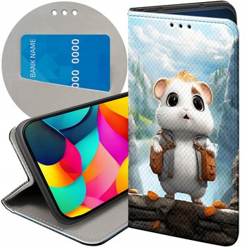 ETUI Z KLAPKĄ DO OPPO A79 5G WZORY CHOMIKI SZYNSZYLE MYSZOWATE FUTERAŁ CASE - Hello Case