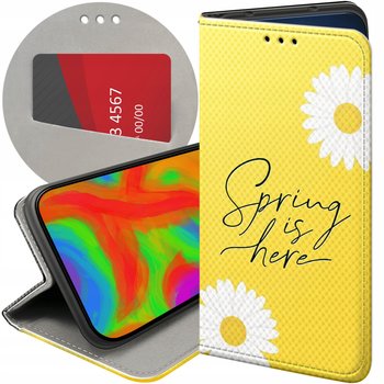 ETUI Z KLAPKĄ DO REDMI NOTE 10 / 10 PRO MAX WZORY WIOSNA WIOSENNE SPRING - Hello Case