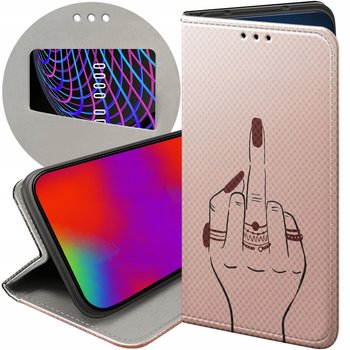 Etui Z Klapką Do Samsung Galaxy A21S Wzory Fuck You Fuck Off Futerał Case - Hello Case