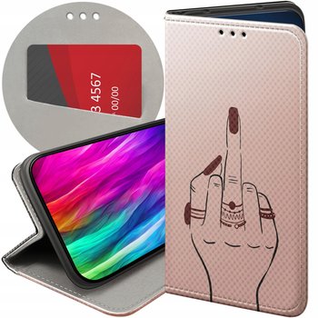 Etui Z Klapką Do Samsung Galaxy A42 5G Wzory Fuck You Fuck Off Futerał Case - Hello Case