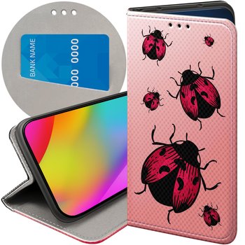 ETUI Z KLAPKĄ DO SAMSUNG GALAXY A53 5G WZORY BIEDRONKA Z BIEDRONKĄ LADYBUG - Hello Case