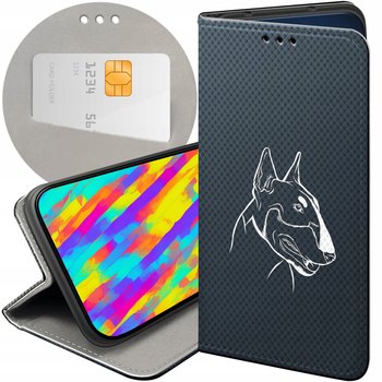 ETUI Z KLAPKĄ DO SAMSUNG GALAXY A72 WZORY MĘSKIE FACET WĄSY FUTERAŁ CASE - Hello Case