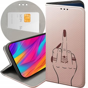 Etui Z Klapką Do Samsung Galaxy J4 Plus Wzory Fuck You Fuck Off Futerał - Hello Case