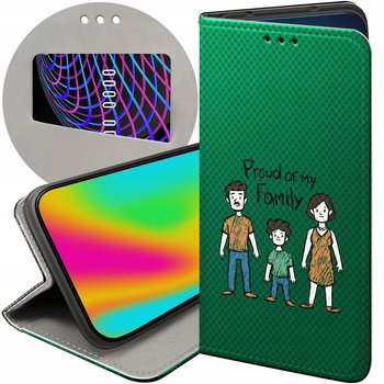 Etui Z Klapką Do Samsung Galaxy M23 5G Wzory Rodzina Familia Dom Futerał - Hello Case