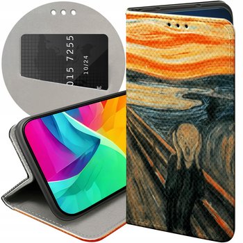 ETUI Z KLAPKĄ DO SAMSUNG GALAXY M52 5G WZORY EDVARD MUNCH KRZYK MALARSTWO - Inny producent