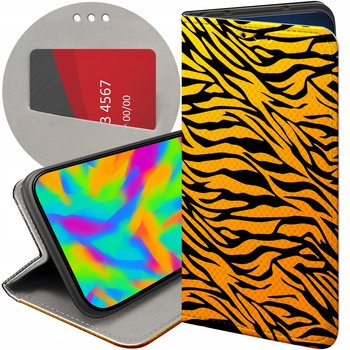 ETUI Z KLAPKĄ DO SAMSUNG GALAXY M52 5G WZORY TYGRYS TYGRYESK TIGER FUTERAŁ - Inny producent