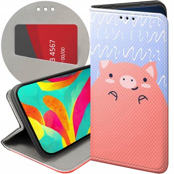 ETUI Z KLAPKĄ DO SAMSUNG GALAXY S24 ULTRA WZORY ŚWINKA PEPPA BAJKA FUTERAŁ - Hello Case