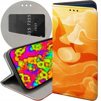 Etui Z Klapką Do Samsung Galaxy S25 Wzory Pomarańczowe Pomarańcze Orange - Hello Case