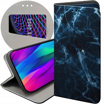 Etui Z Klapką Do Samsung Galaxy S5 / S5 Neo Wzory Granatowe Futerał Case - Hello Case