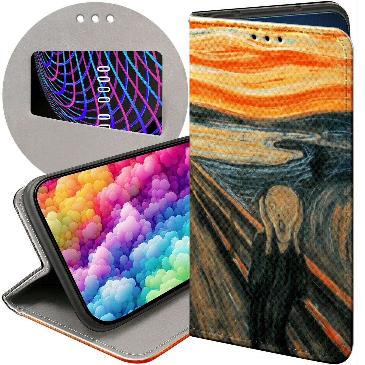 ETUI Z KLAPKĄ DO SONY XPERIA L1 WZORY EDVARD MUNCH KRZYK MALARSTWO FUTERAŁ Sony Sklep EMPIK COM