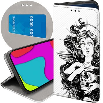 ETUI Z KLAPKĄ DO TECNO SPARK 10 PRO WZORY ANIOŁ ANIOŁEK KUPIDYN FUTERAŁ - Hello Case