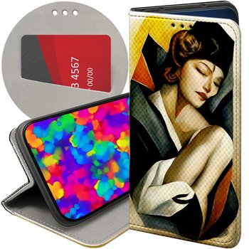 ETUI Z KLAPKĄ DO TECNO SPARK 10 PRO WZORY ART DECO ŁEMPICKA TAMARA BARBIER - Hello Case