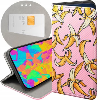 ETUI Z KLAPKĄ DO TECNO SPARK 10 PRO WZORY BANAN OWOC ŻÓŁTY FUTERAŁ CASE - Hello Case