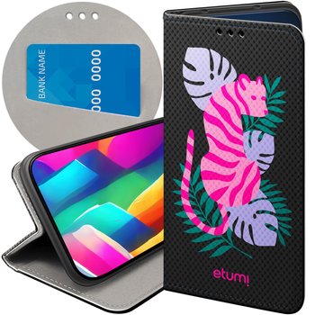 ETUI Z KLAPKĄ DO TECNO SPARK 10 PRO WZORY LATO NA WAKACJE DŻUNGLA FUTERAŁ - Hello Case