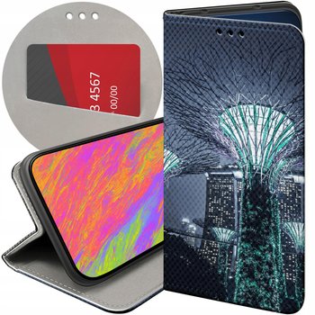 ETUI Z KLAPKĄ DO TECNO SPARK 10 PRO WZORY MIASTA ARCHITEKTURA URBAN CASE - Hello Case