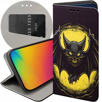 ETUI Z KLAPKĄ DO TECNO SPARK 10 PRO WZORY NIETOPERZ BAT FUTERAŁ POKROWIEC - Hello Case