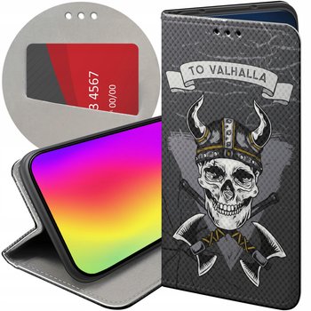 ETUI Z KLAPKĄ DO TECNO SPARK 10 PRO WZORY WIKINGOWIE VIKING RUNY ODYN CASE - Hello Case
