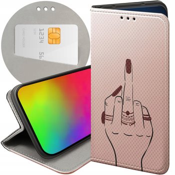 Etui Z Klapką Do Xiaomi 13 Pro Wzory Fuck You Fuck Off Futerał Pokrowiec - Hello Case
