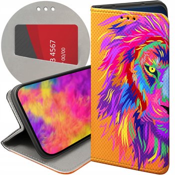 ETUI Z KLAPKĄ DO XIAOMI 13 PRO WZORY NEONOWE NEON JASKRAWE FUTERAŁ CASE - Hello Case