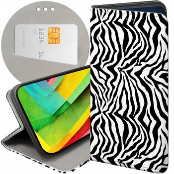 Etui Z Klapką Do Xiaomi 15 Wzory Cętki Łatki Futerał Pokrowiec Case - Hello Case