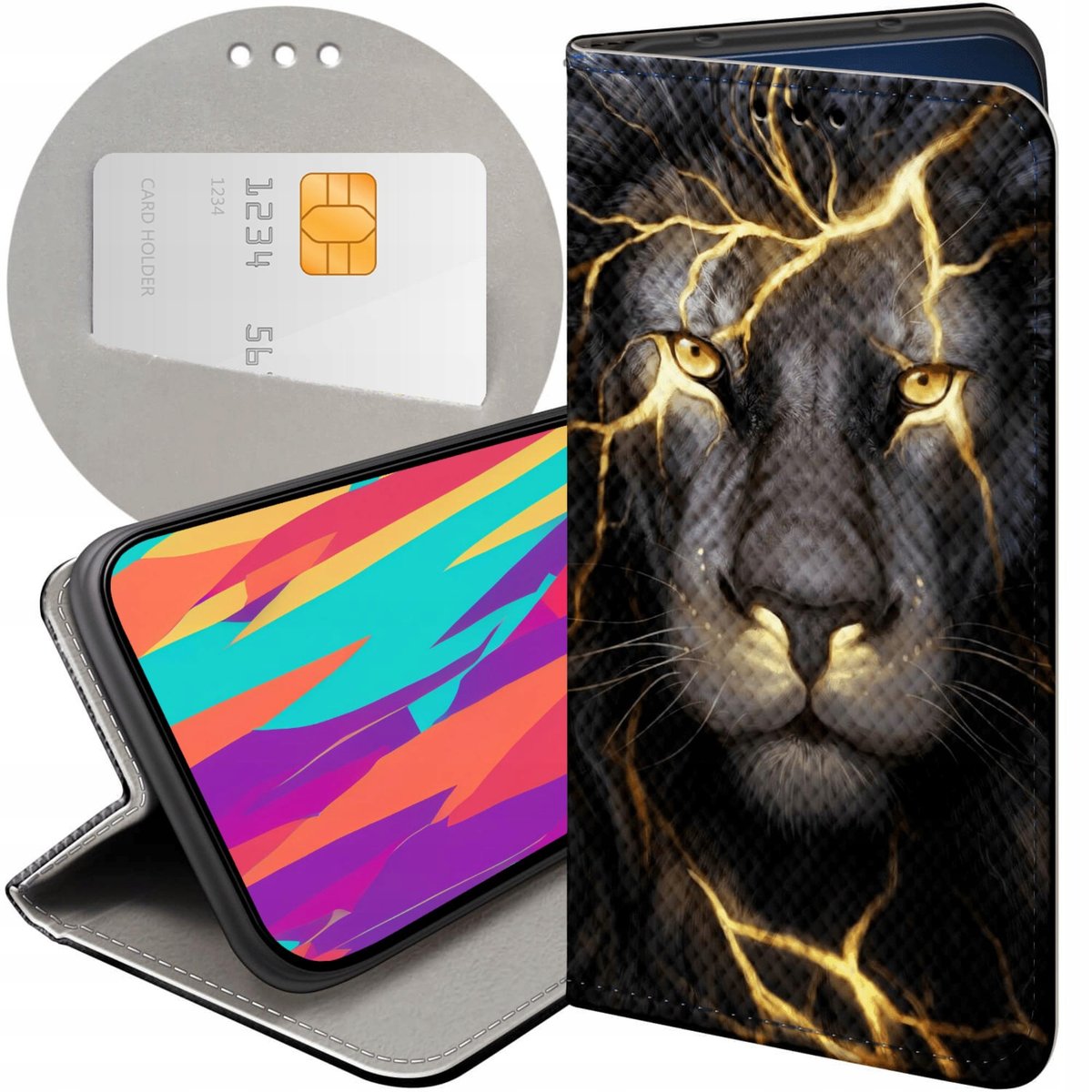 CoverKingz Custodia A Portafoglio Con Motivo Mandala Per Xiaomi Mi 11i / Poco F3 – Pratica E Stilosa
