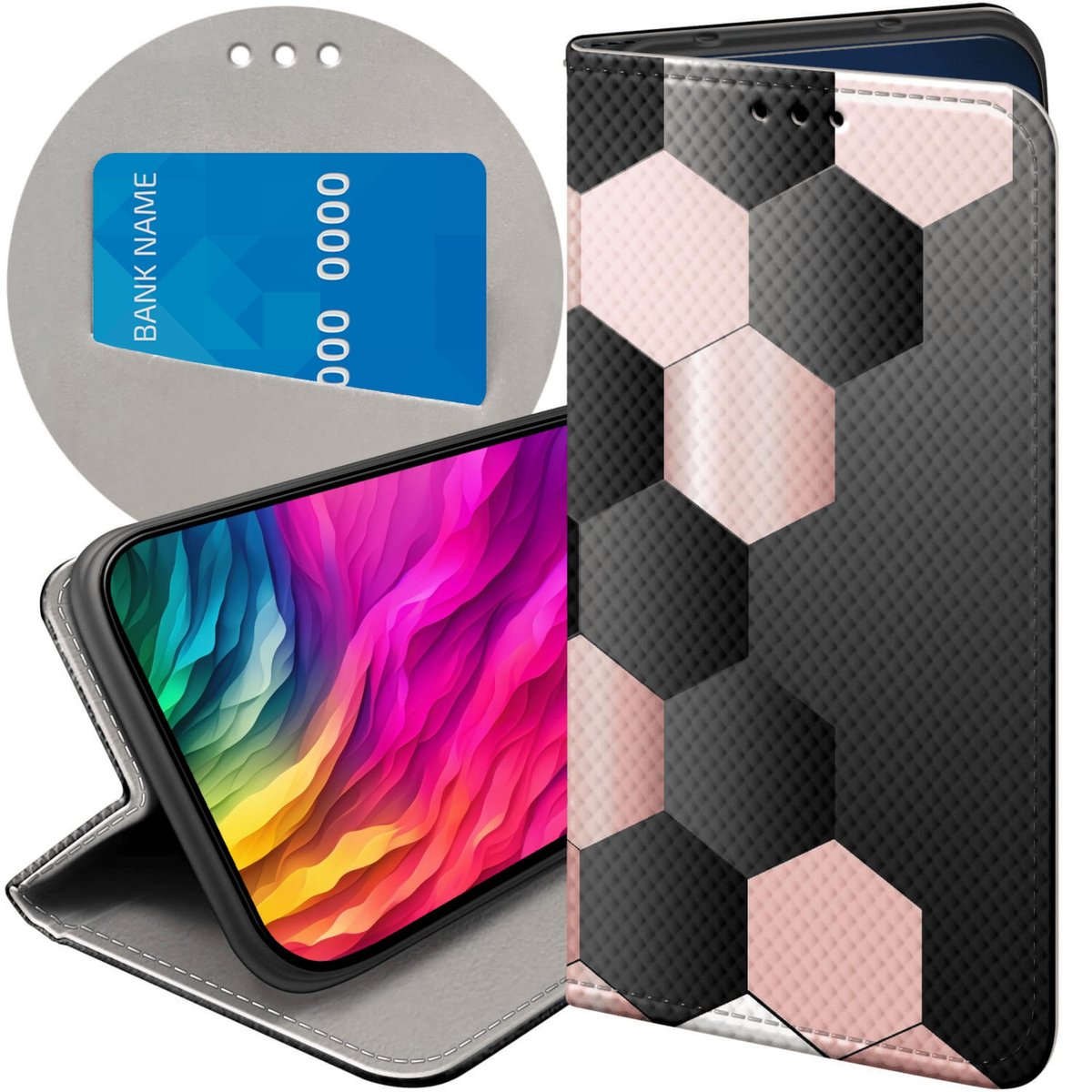 Etui Z KlapkĄ Do Xiaomi Poco X3 Nfc Wzory Geometryczne Symetria FuteraŁ Xiaomi Sklep Empikcom 8034