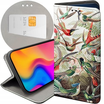 ETUI Z KLAPKĄ DO XIAOMI REDMI 10 WZORY ERNST HAECKEL PRZYRODA BOTANIKA CASE - Hello Case