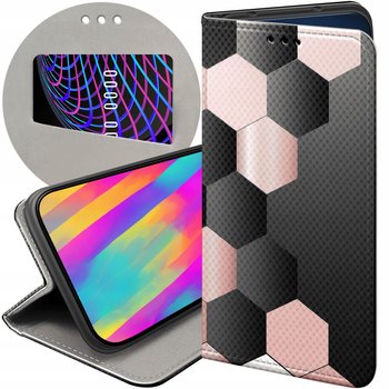 Etui Z Klapką Do Xiaomi Redmi 10 Wzory Geometryczne Symetria Futerał Case - Hello Case