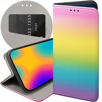 ETUI Z KLAPKĄ DO XIAOMI REDMI 10 WZORY LGBT RÓWNOŚĆ PRIDE FUTERAŁ POKROWIEC - Hello Case