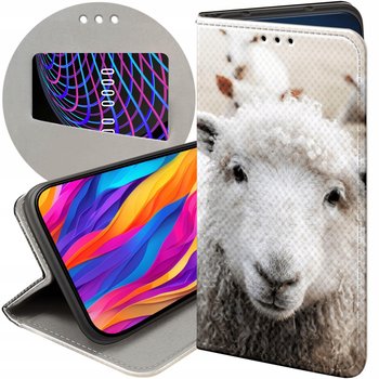 ETUI Z KLAPKĄ DO XIAOMI REDMI 10 WZORY OWCA OWIECZKA BARANEK FUTERAŁ CASE - Hello Case