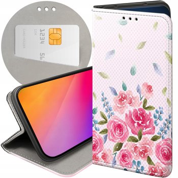 ETUI Z KLAPKĄ DO XIAOMI REDMI 12 4G / 12 5G WZORY ŁADNE PIĘKNE BEAUTY CASE - Inny producent