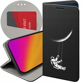 ETUI Z KLAPKĄ DO XIAOMI REDMI NOTE 7 WZORY KOSMOS FUTERAŁ POKROWIEC CASE - Hello Case