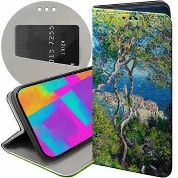 ETUI Z KLAPKĄ DO XIAOMI REDMI NOTE 8 / NOTE 8 2021 WZORY CLAUDE MONET CASE - Inny producent