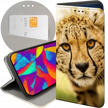 Etui Z Klapką Do Xiaomi Redmi Note 8 Pro Wzory Gepard Cętki Panterka Case - Hello Case