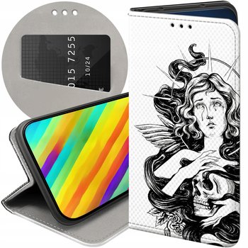 ETUI Z KLAPKĄ DO XIAOMI REDMI NOTE 8T WZORY ANIOŁ ANIOŁEK KUPIDYN FUTERAŁ - Hello Case