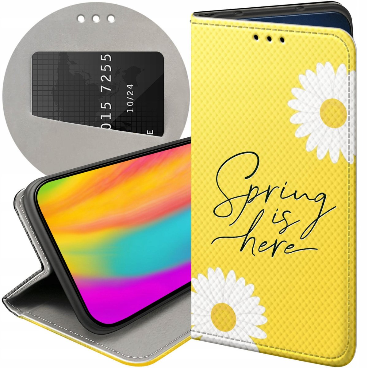 Etui Z Klapk Do Zte Blade V Lite Wzory Wiosna Wiosenne Spring Futera Zte Sklep Empik Com